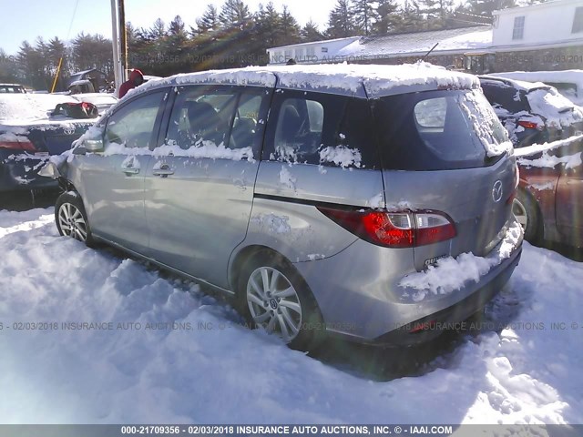 JM1CW2BL6E0163337 - 2014 MAZDA 5 SPORT SILVER photo 3