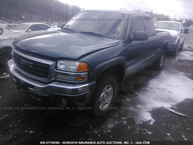 1GTEK19B46Z179352 - 2006 GMC NEW SIERRA K1500 BLUE photo 2