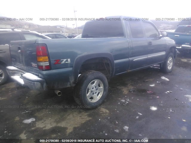 1GTEK19B46Z179352 - 2006 GMC NEW SIERRA K1500 BLUE photo 4