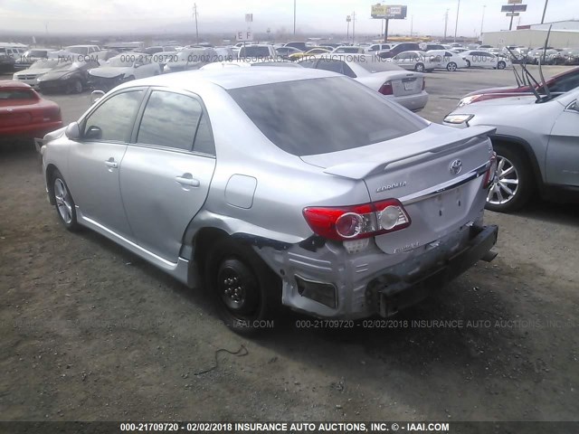 5YFBU4EE4CP071124 - 2012 TOYOTA COROLLA S/LE SILVER photo 6