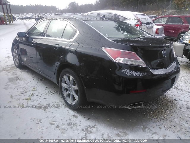 19UUA8F58DA011958 - 2013 ACURA TL TECH BLACK photo 3