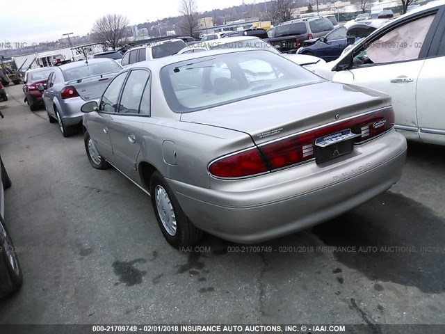 2G4WY55J321294319 - 2002 BUICK CENTURY LIMITED GOLD photo 3