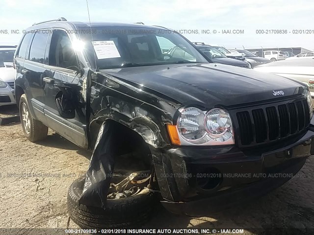 1J4GS48K36C271223 - 2006 JEEP GRAND CHEROKEE LAREDO/COLUMBIA/FREEDOM 黑色 照片 1