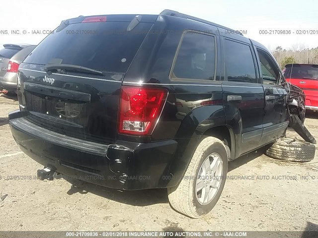 1J4GS48K36C271223 - 2006 JEEP GRAND CHEROKEE LAREDO/COLUMBIA/FREEDOM 黑色 照片 4