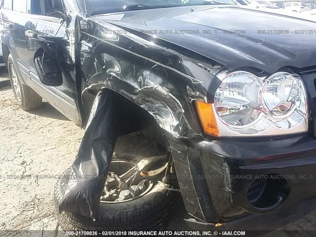 1J4GS48K36C271223 - 2006 JEEP GRAND CHEROKEE LAREDO/COLUMBIA/FREEDOM 黑色 照片 6