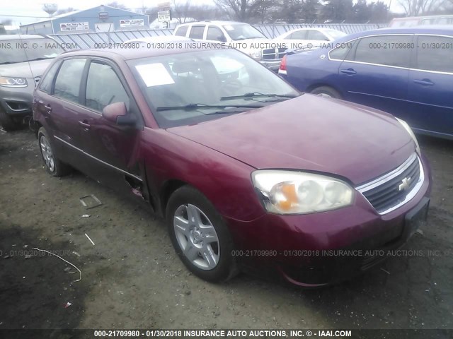 1G1ZT61866F124357 - 2006 CHEVROLET MALIBU MAXX LT MAROON photo 1