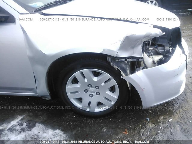 1B3BD4FB5BN608892 - 2011 DODGE AVENGER EXPRESS 银色 照片 6