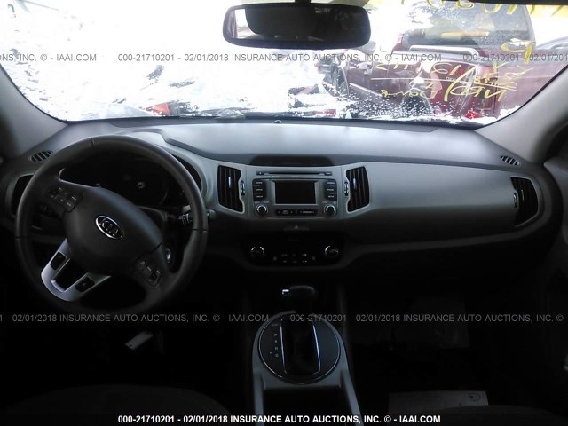 KNDPC3A28C7215581 - 2012 KIA SPORTAGE EX RED photo 5