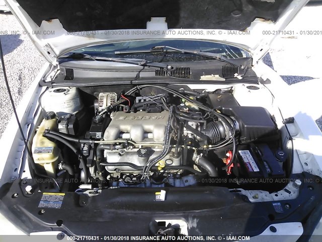 1G2NG52E64C127481 - 2004 PONTIAC GRAND AM SE2 WHITE photo 10