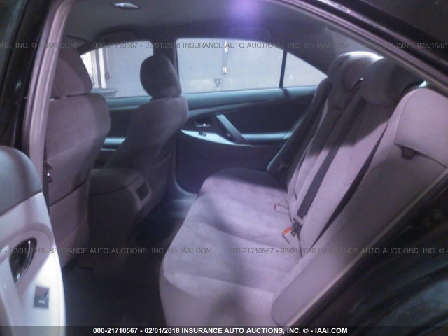 4T4BF3EK7AR029638 - 2010 TOYOTA CAMRY SE/LE/XLE BLACK photo 8