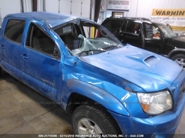 5TEKU72NX7Z457181 - 2007 TOYOTA TACOMA DBL CAB PRERUNNER LNG BED BLUE photo 6