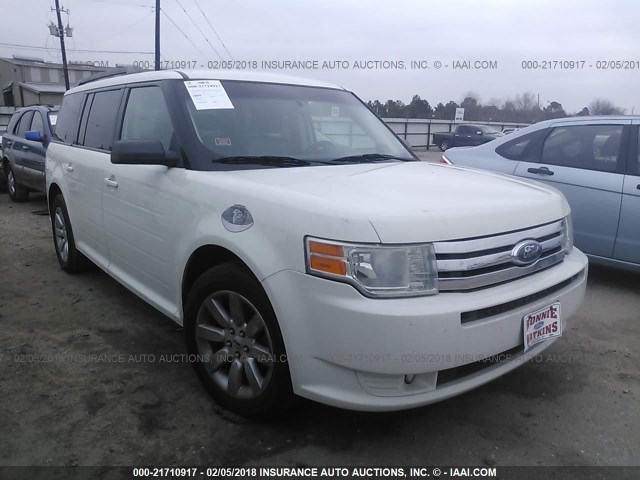 2FMDK51C79BA20514 - 2009 FORD FLEX SE WHITE photo 1