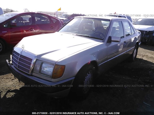 WDBEA28E3PB886486 - 1993 MERCEDES-BENZ 300 E 2.8 GOLD photo 2