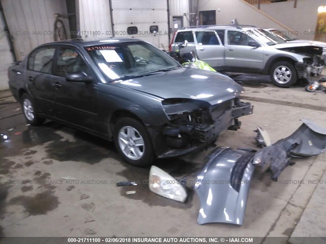 1G1ZT54874F126640 - 2004 CHEVROLET MALIBU LS 灰色 照片 1