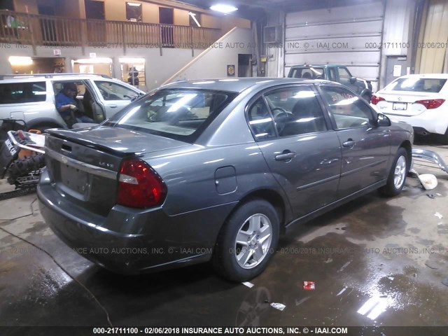 1G1ZT54874F126640 - 2004 CHEVROLET MALIBU LS 灰色 照片 4