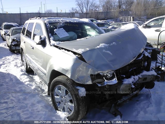1J8HR58P69C521770 - 2009 JEEP GRAND CHEROKEE LIMITED TAN photo 1