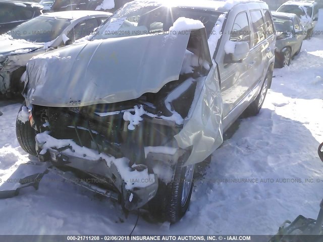 1J8HR58P69C521770 - 2009 JEEP GRAND CHEROKEE LIMITED TAN photo 2