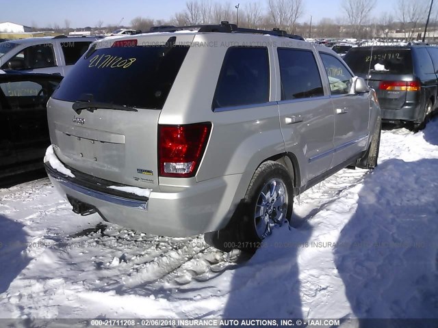 1J8HR58P69C521770 - 2009 JEEP GRAND CHEROKEE LIMITED TAN photo 4