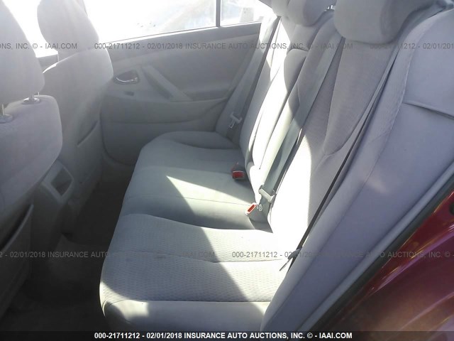 4T1BF3EK5BU142855 - 2011 TOYOTA CAMRY SE/LE/XLE Красный фото 8