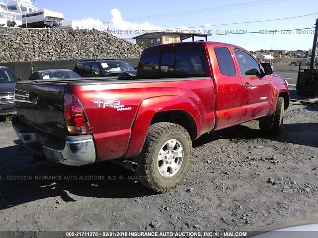 5TEUU42N56Z177741 - 2006 TOYOTA TACOMA ACCESS CAB Անհայտ լուսանկար 4