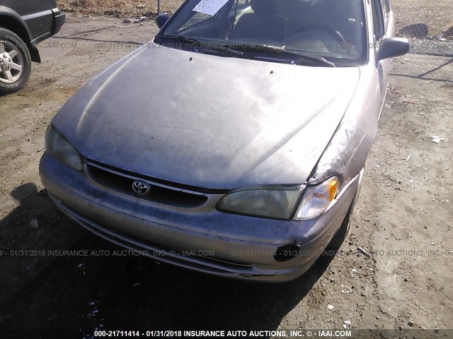 1NXBR12E4XZ199209 - 1999 TOYOTA COROLLA VE/CE/LE 棕色 照片 6