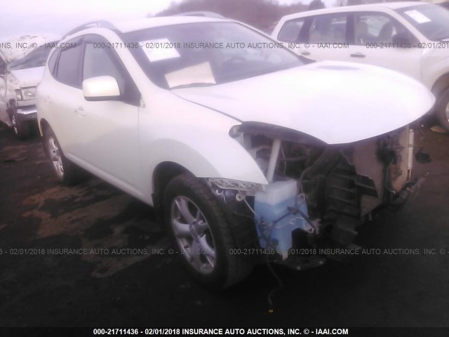 JN8AS58V99W191640 - 2009 NISSAN ROGUE S/SL WHITE photo 1