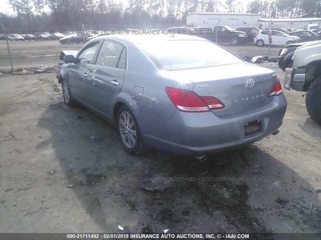 4T1BK3DB3AU369571 - 2010 TOYOTA AVALON XL/XLS/LIMITED BLUE photo 3