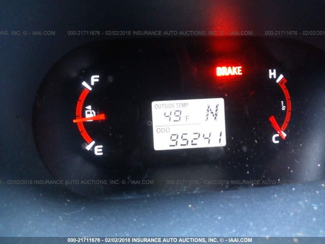 5Y2SP67059Z448241 - 2009 PONTIAC VIBE BLUE photo 7