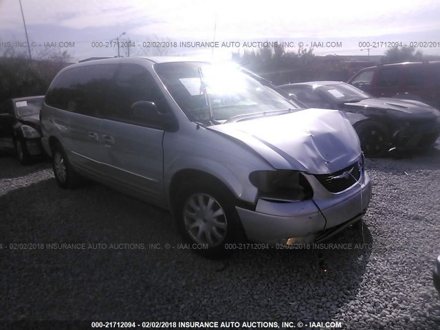 2C4GP54L82R700353 - 2002 CHRYSLER TOWN & COUNTRY LXI SILVER photo 1