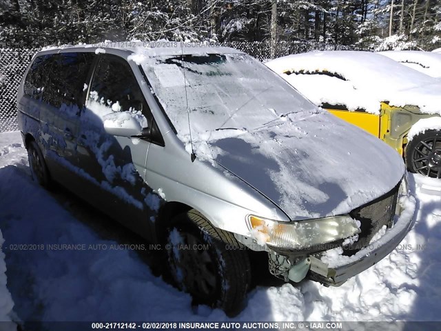 5FNRL18903B049891 - 2003 HONDA ODYSSEY EXL SILVER photo 1