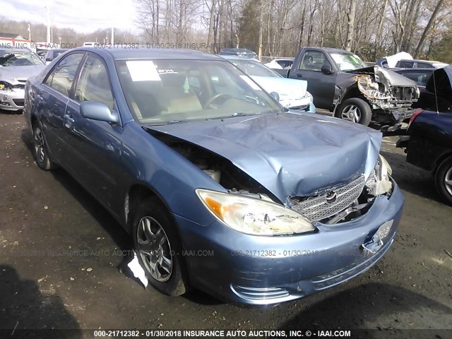 4T1BE32K83U696027 - 2003 TOYOTA CAMRY LE/XLE/SE ლურჯი ფოტო 1