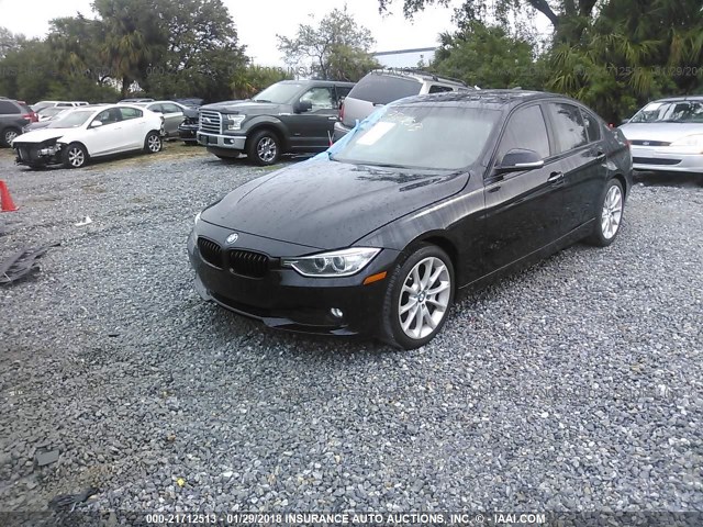 WBA3B1G52ENT00967 - 2014 BMW 320 I BLACK photo 2