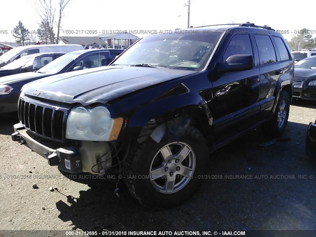 1J4HR48N26C126670 - 2006 JEEP GRAND CHEROKEE LAREDO/COLUMBIA/FREEDOM BLACK photo 2