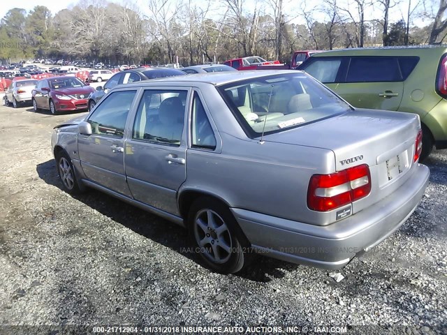 YV1LS55A1X2613453 - 1999 VOLVO S70 SILVER photo 3