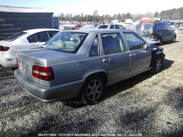 YV1LS55A1X2613453 - 1999 VOLVO S70 SILVER photo 4