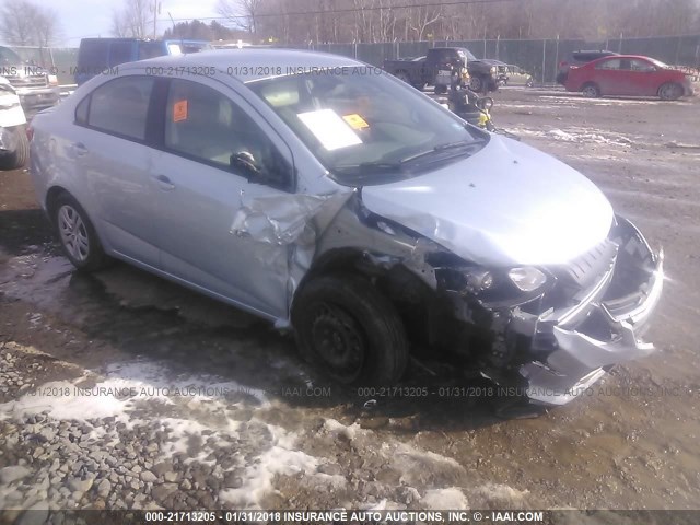 1G1JB5SH1H4133233 - 2017 CHEVROLET SONIC LS 浅蓝色 照片 1