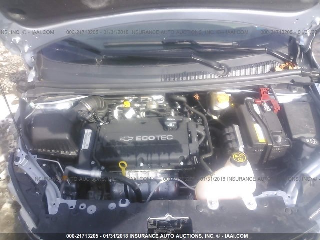 1G1JB5SH1H4133233 - 2017 CHEVROLET SONIC LS 浅蓝色 照片 10