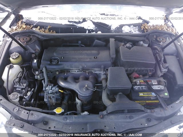 4T1BE46K17U722442 - 2007 TOYOTA CAMRY NEW GENERAT CE/LE/XLE/SE GRAY photo 10