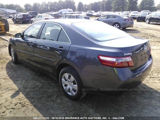 4T1BE46K17U722442 - 2007 TOYOTA CAMRY NEW GENERAT CE/LE/XLE/SE GRAY photo 3