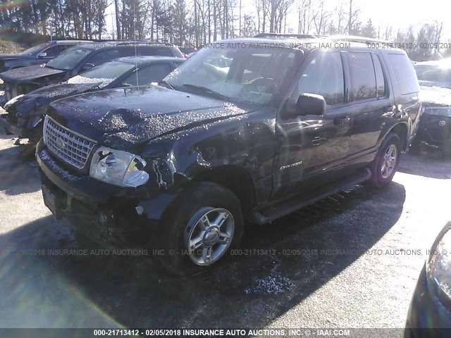 1FMZU73K84UA44999 - 2004 FORD EXPLORER XLT/XLT SPORT/NBX BLACK photo 2