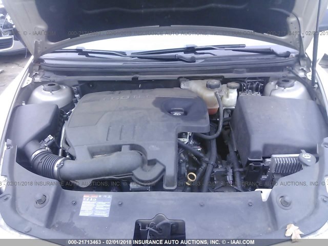 1G1ZB5E0XCF335008 - 2012 CHEVROLET MALIBU LS 金色 照片 10