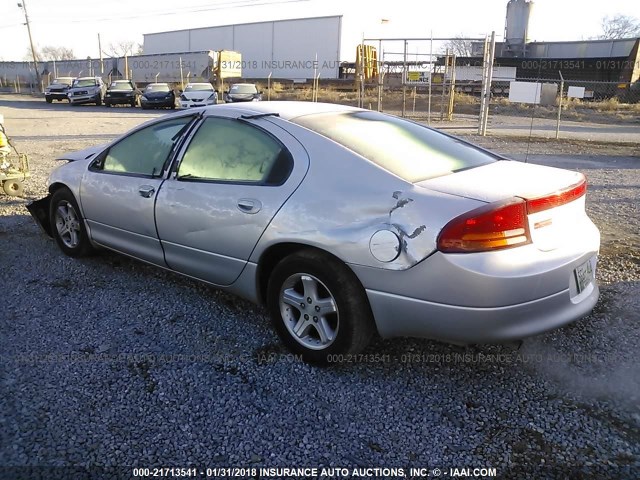 2B3HD46R63H536912 - 2003 DODGE INTREPID SE SILVER photo 3