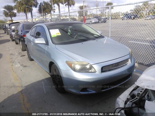 JTKDE177960113863 - 2006 TOYOTA SCION TC 浅蓝色 照片 1