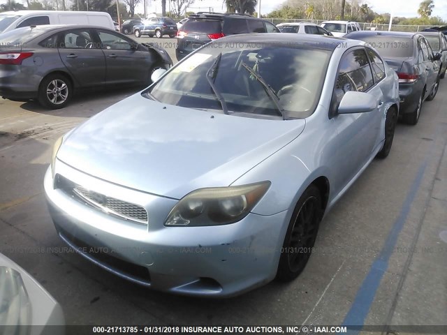 JTKDE177960113863 - 2006 TOYOTA SCION TC 浅蓝色 照片 2