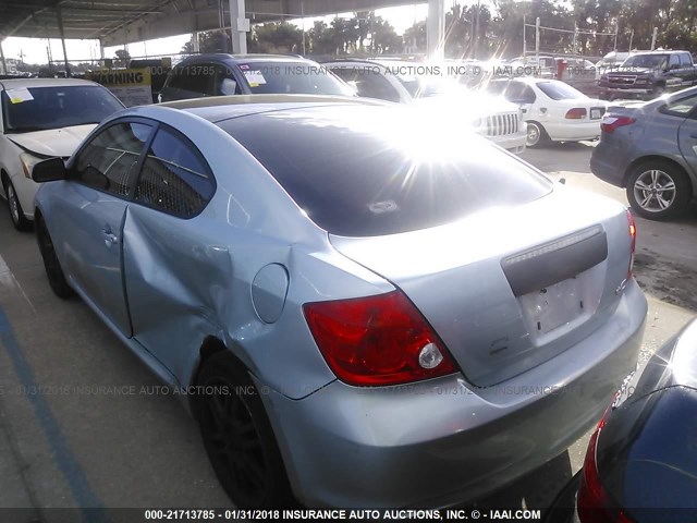 JTKDE177960113863 - 2006 TOYOTA SCION TC 浅蓝色 照片 6