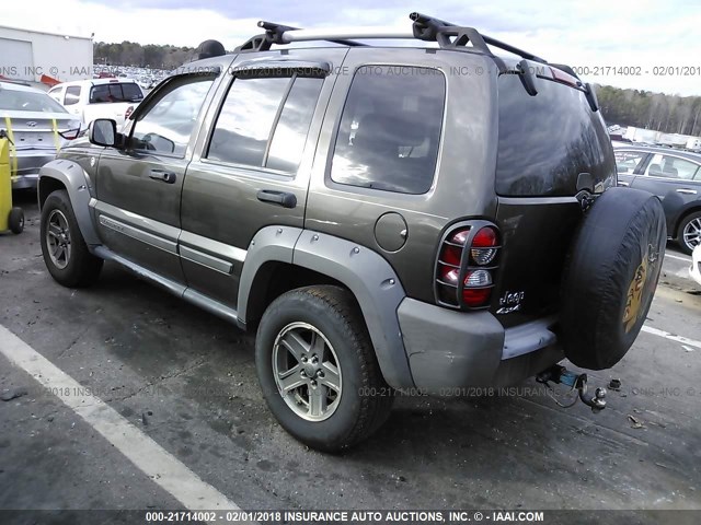 1J4GL38K86W192474 - 2006 JEEP LIBERTY RENEGADE GRAY photo 3