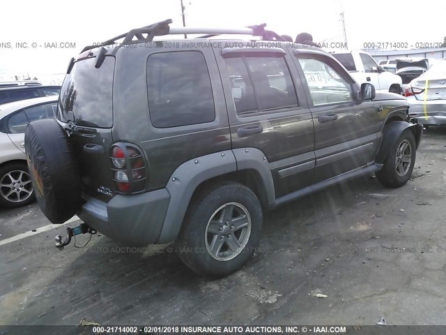 1J4GL38K86W192474 - 2006 JEEP LIBERTY RENEGADE GRAY photo 4