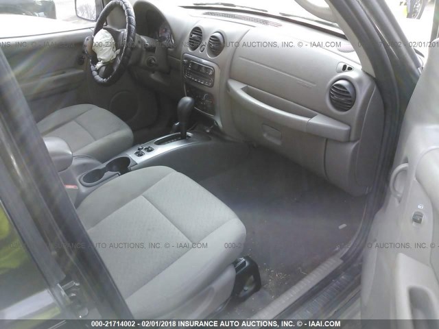 1J4GL38K86W192474 - 2006 JEEP LIBERTY RENEGADE GRAY photo 5