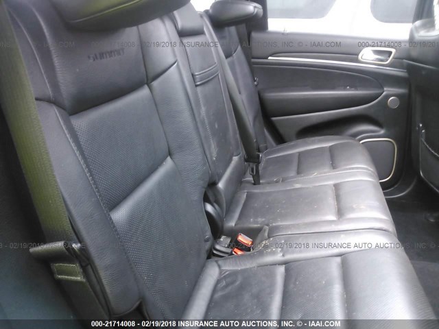 1C4RJEJG9EC548078 - 2014 JEEP GRAND CHEROKEE SUMMIT 灰色 照片 8