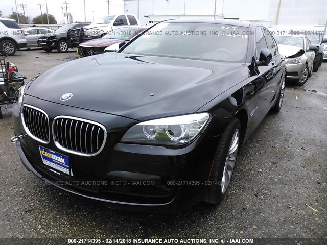 WBAYA6C54FGK16490 - 2015 BMW 740 I BLACK photo 2